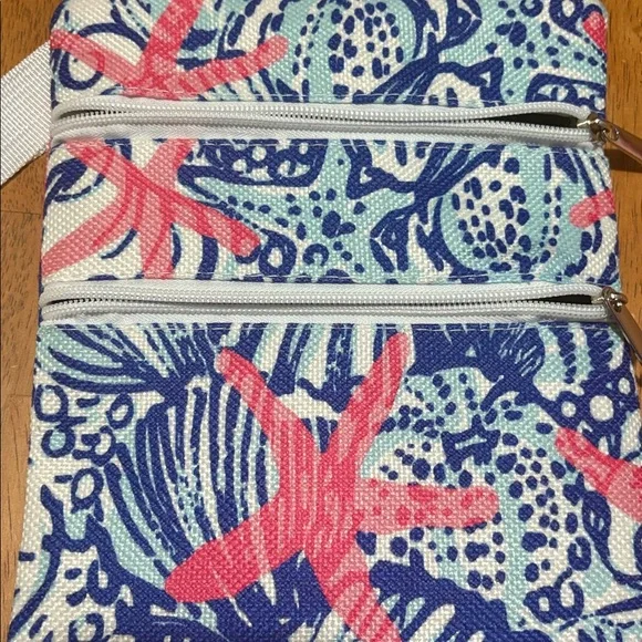 NWT tropical print crossbody bag - Picture 2 of 8